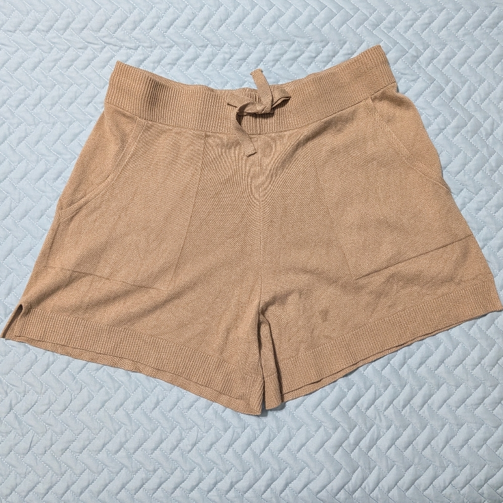 Banana Republic High Waist Tan Shorts